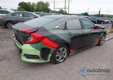 2016 Honda Civic Lx from USA, damaged, VIN 2HGFC2F58GH571209